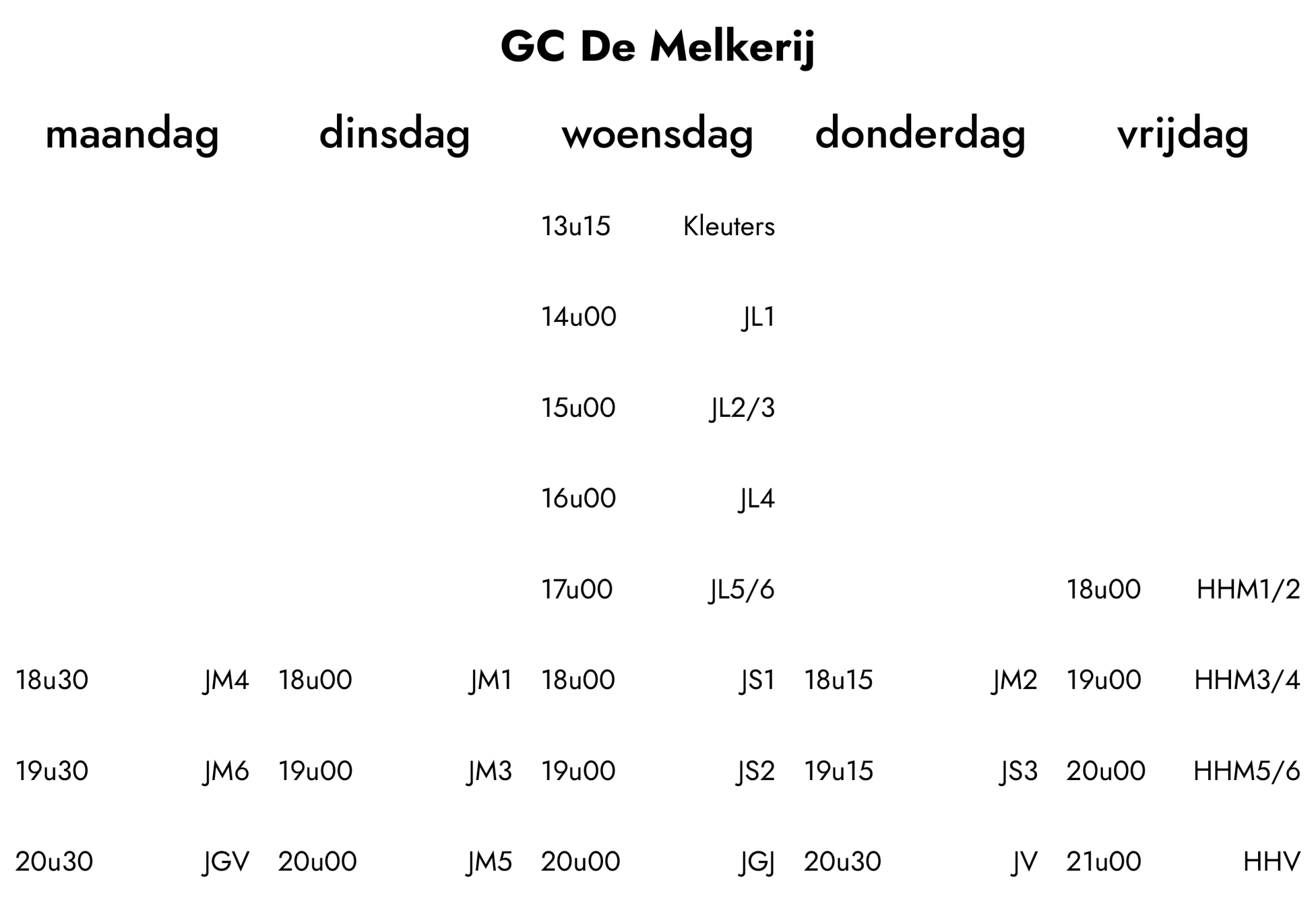 Lessenrooster